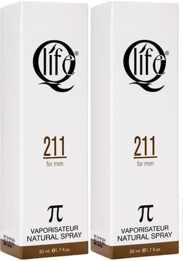 Q Life No:211 Erkek Parfüm EDC 50 ML x 2