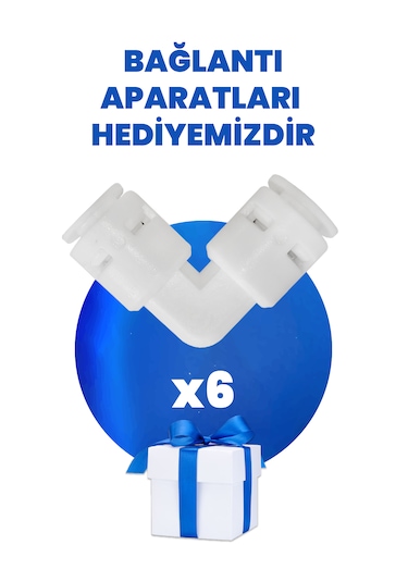 H-max Inline Kapalı Kasa Su Arıtma Cihazı Ilk 3 Filtre Seti 020