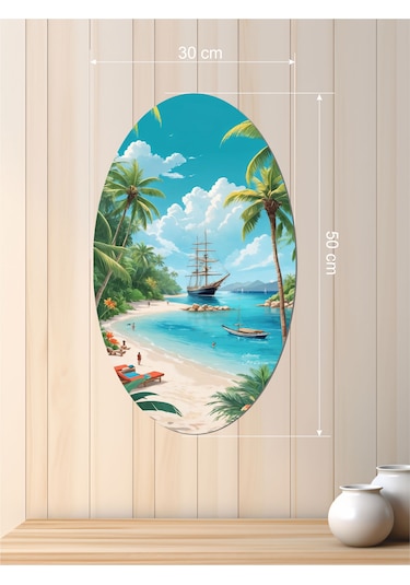 30x50 Cm Uv Baskılı Özgün Mdf Tablo V5