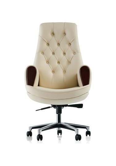 Uzayofismobilyaları Uzay Ofis Mitro Müdür Koltuğu - Krem