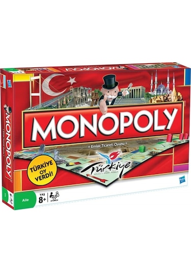 Hasbro Gaming Monopoly Türkiye 01610