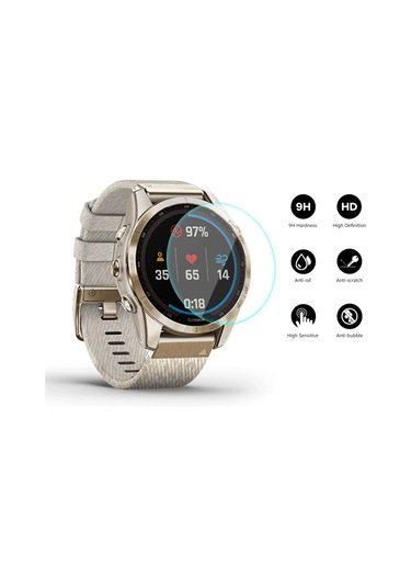 Garmin Fenix 7s İçin 2 Adet Enkay 0.2mm 9h Temperli Cam Ekran Koruyucu Film İzle
