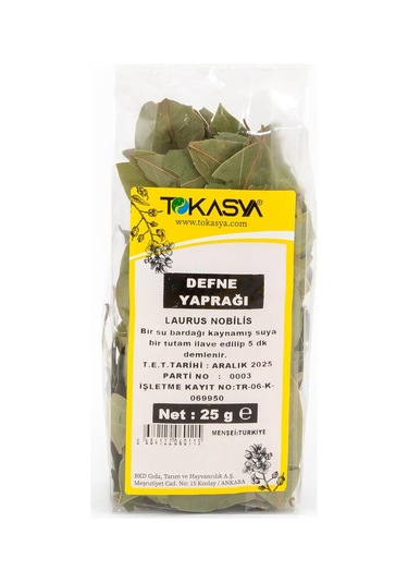 Tokasya Defne Yaprağı 5 x 25 G