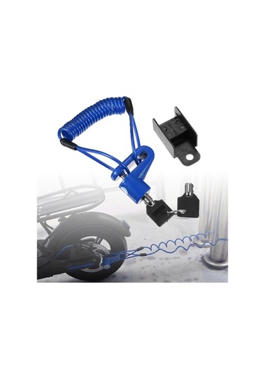 Besthome1 Çelik Tel Kilit Disk Fren Tekerlek Kilidi Xiaomi Mijia M365 Scooter İçin Yedek