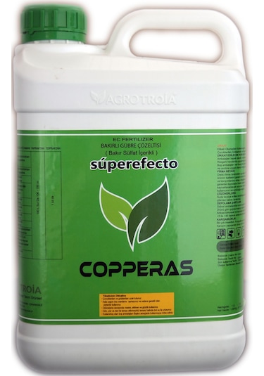 Sıvı Bakır Süperefecto Copperas 5 Litre Alınabilir Bakır 5 Litre