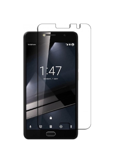 Vodafone Smart Ultra 7 Nano Kırılmaz Cam Ekran Koruyucu Şeffaf