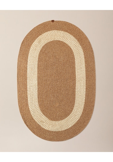 Alsace Oval Kilim - Naturel/krem - 90x150 Cm 8684427193297 Çok Renkli