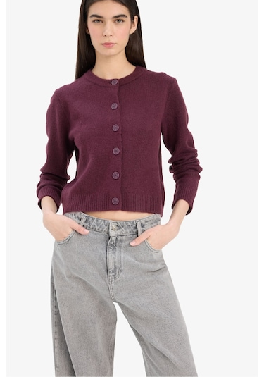 Defacto Regular Fit Bisiklet Yaka Basic Düz Düğmeli Soft Touch Yumuşak Triko Hırka E3654ax25wnbr467 Bordo Defacto Regular Fit Bisiklet Yaka Basic Düz Düğmeli Soft Touch Yumuşak Triko Hırka E3654ax25wnbr467 Bordo