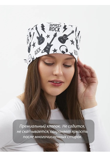 Dr. Lucky Tıbbi Pamuklu Baş Bandı Rock-n-roll 293602117