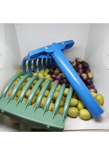Dayanıklı Plastik 8 Taraklı Zeytin Toplama Tırmığı 2 Adet