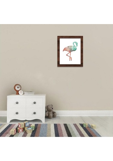 Suntek Tuval Modern Dekor Duvar Sanatı Boyama Resim Flamingo