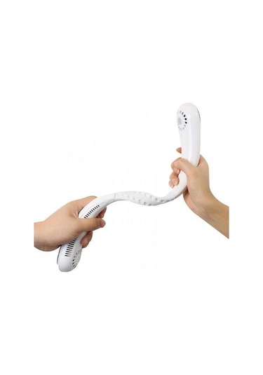 Soulader Taşınabilir Şarj Edilebilir Boyun Fanı, Usb İle Kolay Şarj, Kişisel Serinletici, Hafif Ve Konforlu