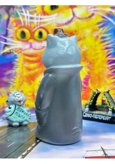 Bjorn İç Mekan İçin Dekoratif Kedi Figürü "merhaba Petersburglu", 1 Ad 383736479