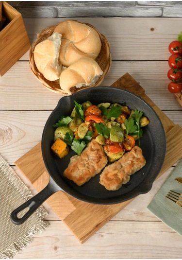 Good Grill Dökme Demir Tava 24,5 Cm 326981969 Siyah