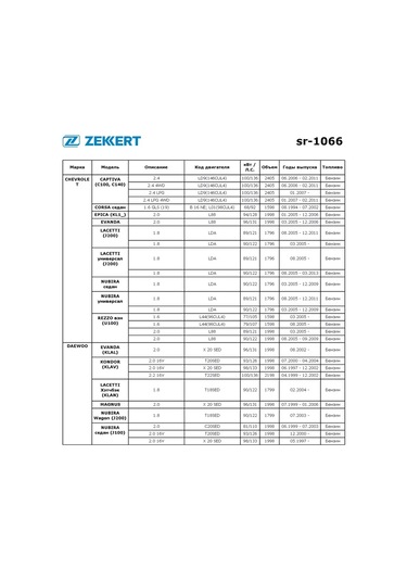 Zekkert Chevrolet Lacetti İçin Jeneratör Kayışı Gerdirme Rulmanı, Opel 341696557