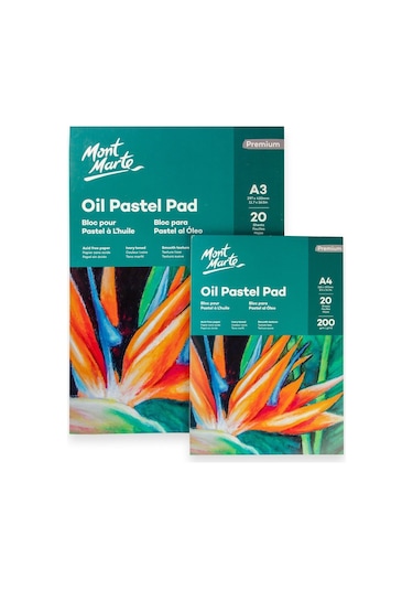 Mm Yağlı Pastel Ped Premium 200gr A4 20 Sayfa Çok Renkli