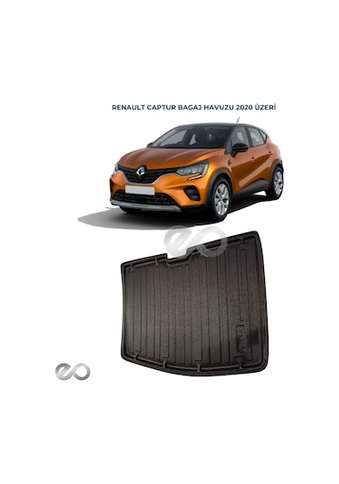 Renault Captur 2020-2023 Model Arası Alt Bagaj Havuzu
