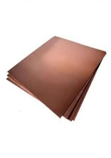 Bakır Levha 1mm 700x700mm 1 Adet