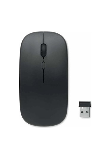 Kablosuz Mouse Şarjlı Bluetooth Wireless Çift Modlu Sessiz
