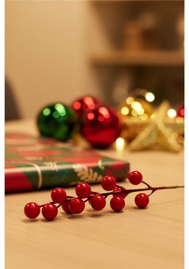 Yılbaşı Ağaç Süsleri Koleksiyonu- Kırmızı Kokina Ağaç Süsü