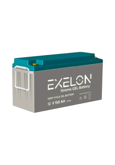 Exelon 12 Volt 150 Amper Jel Akü Derin Döngü Deep Cycle