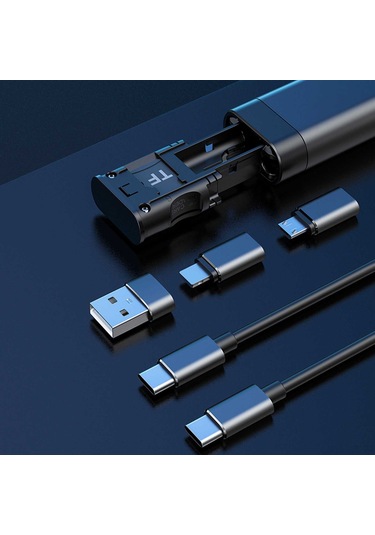 Singree 3'ü 1 Arada Otg Dönüştürücü - Usb Bellek Okuyucu Ve Telefon Tutucu