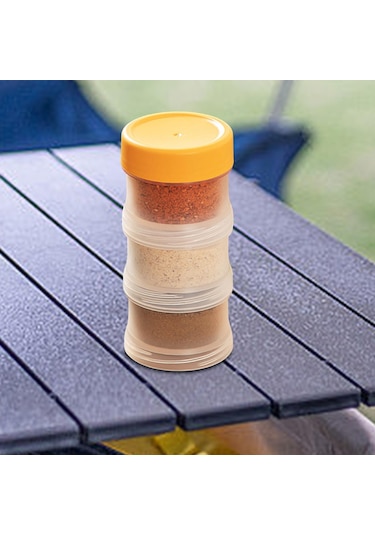 Suntek Taşınabilir Açık Kavanoz Kompakt Düşük-3-katman Sarı