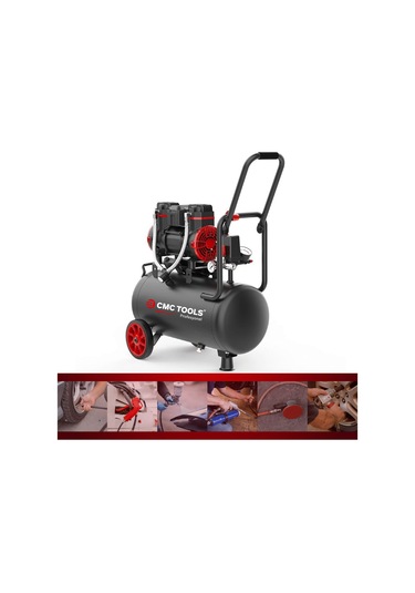 Cmc Cmc-0911 24 Litre Sessiz Yağsız Hava Kompresörü 2 Hp