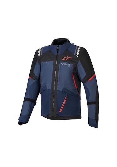 Alpinestars Andes V4 Korumalı Motosiklet Montu Mavi Siyah
