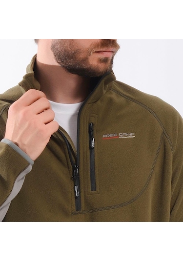 Freecamp Fleece Yarım Fermuar Erkek Polar