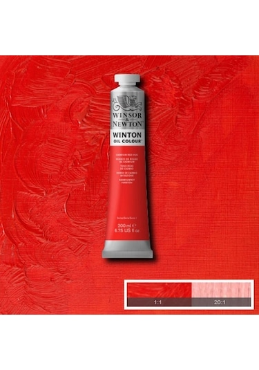 Winsor&Newton Winton Yağlı Boya 200 ML No:5 Cadmium Red Hue