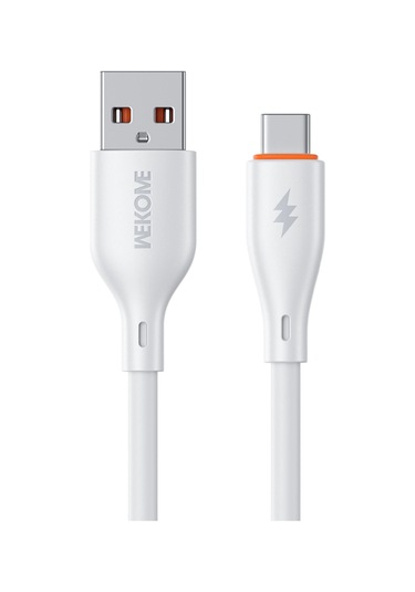 Wk Wdc-67a Kinkong 1m 66w Pvc Veri Kablosu, Arayüz: Usb Tip-c Beyaz