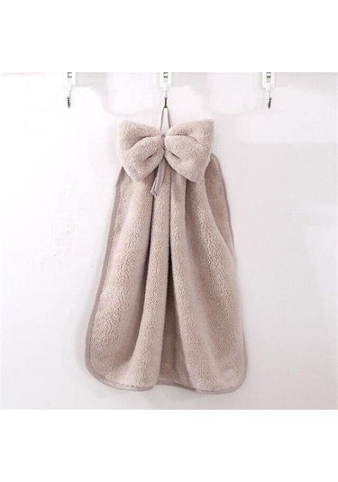 Haki Yay El Havlusu Mikrofiber Kumaş Çabuk Kuruyan Su Emme Kuru Asılı Yıkama El Havlusu Günlük Kullanım Mutfak Tuvalet Havlusu Haki