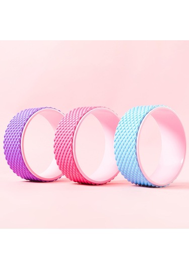 Suntek Yoga Roller Antislip Pilates Circle Yardımcı Pembe