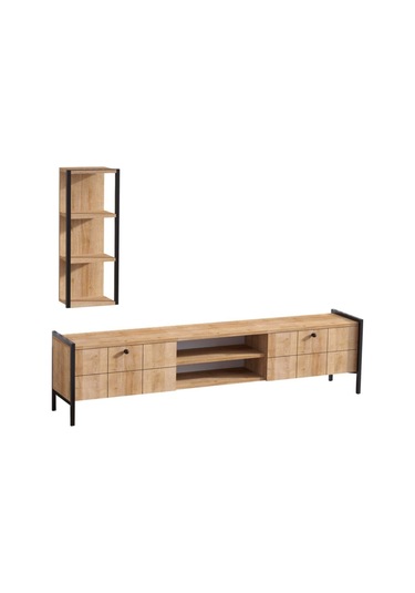 Decormet Paola Tv Sehpası Safir Meşe Diğer