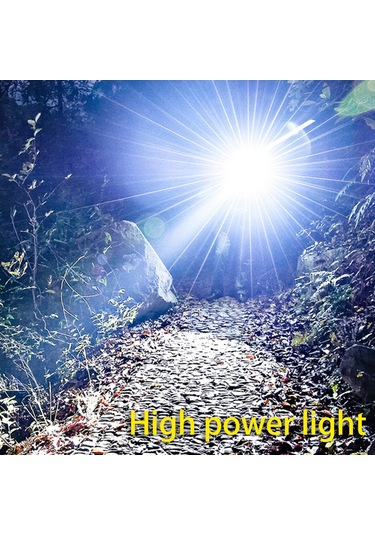 Dolıty Taşınabilir Kafa Lambası Bisiklet Gece Balıkçılık Siyah