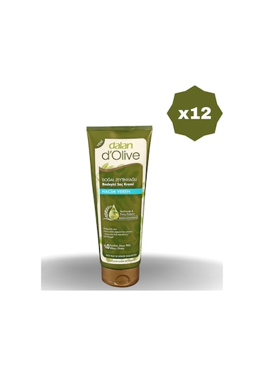 D'olive Hacim Saç Kremi 200 Ml X 12 Adet
