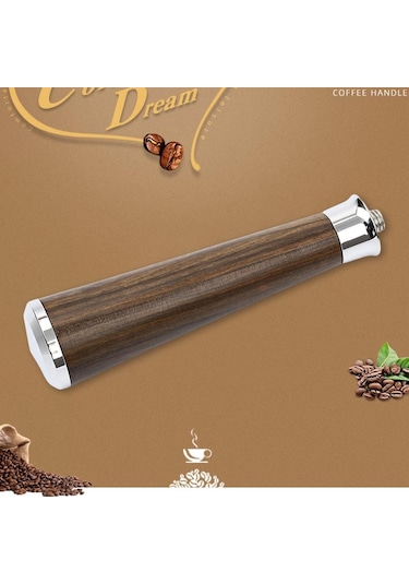 Suntek Portafilter Kahve Makineleri Aracı Espresso Makinesi E İçin Katı Ahşap Saplı