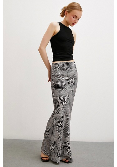 Never More Maxi Boy Verev Etek Krem