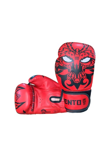Vento Drago Boks Ve Kick-boks Eldiveni Kırmızı Kırmızı