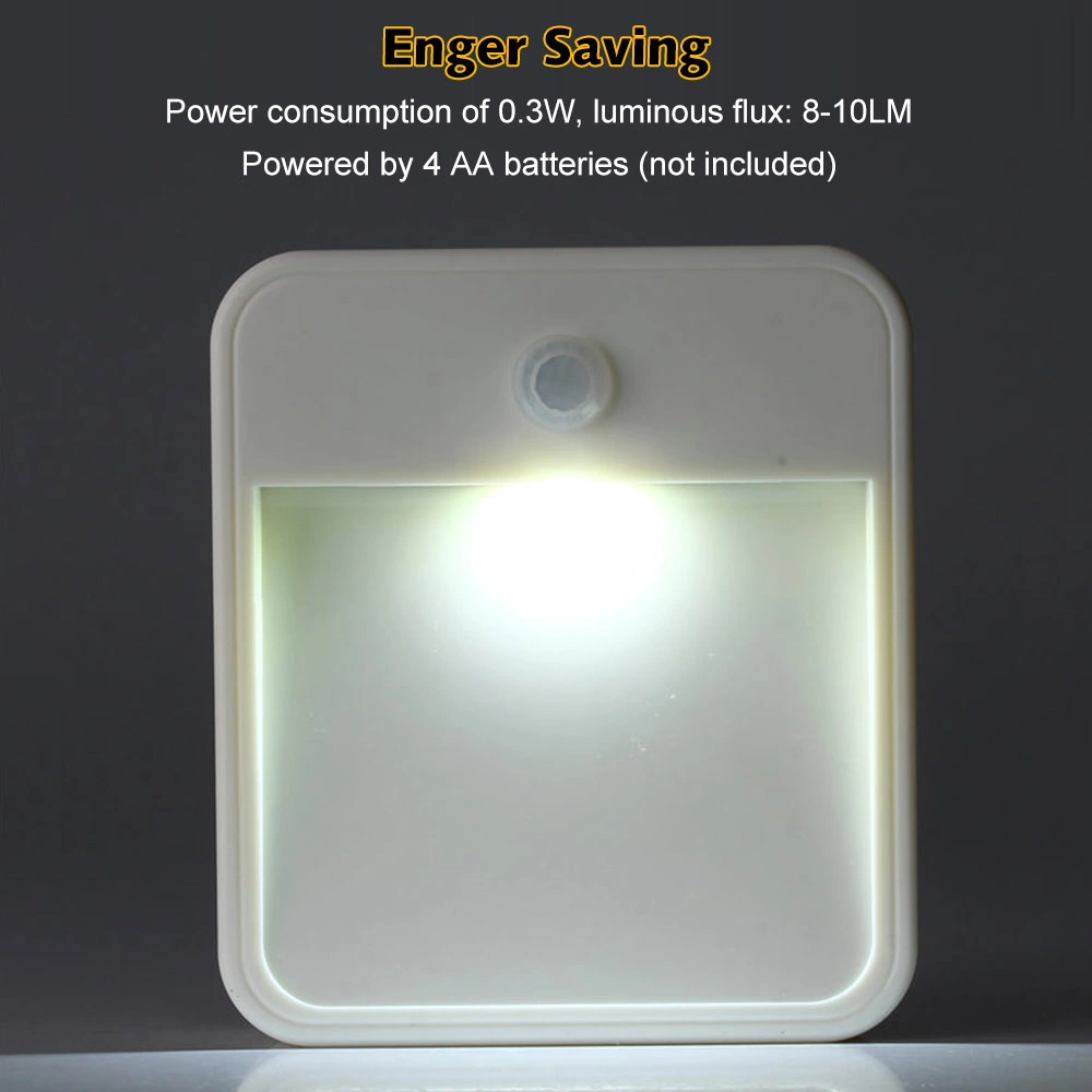 Geeksen 3'lü Led Toplum Aydınlatması, 100 Algılama Açıısı, 30 Saniye Süre, Abs+pc Malzeme, 0.3w Güç Diğer