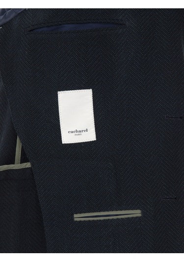 Cacharel Yeşil Slim Fit Ceket Yesıl