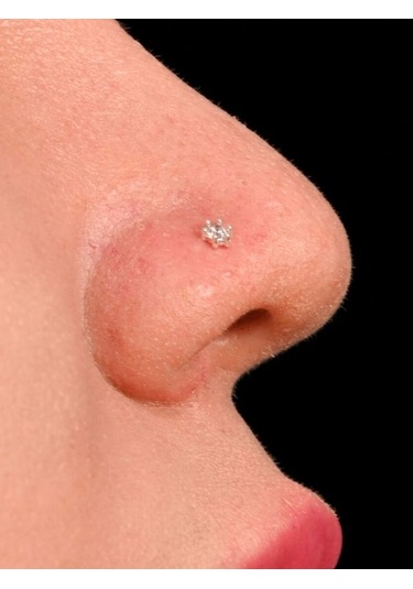 Tükkan Accessories Zirkon Tek Taş Hızma 925 Ayar Hızma-hızma39 Gümüş