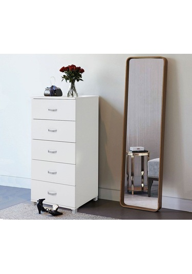 Mobilya Sarayı Dar 5 Çekmeceli Şifonyer (518308580)