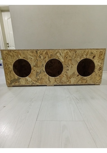 3 Lü Kedi Kulübesi Kedi Yuvası Evi 90 X 36 X 30 Cm