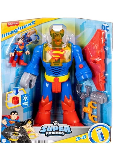 Imaginext Dc Super Friends Superman Insider Ve Exo Kostümü Jct47 Süper Kahramanlar
