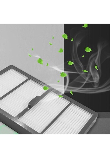 Gildedwill İrobot Roomba S Serisi S9 9550 S9+ S9 Plus 9550 Robot Süpürgeler İçin 10 Adet Yedek Filtre