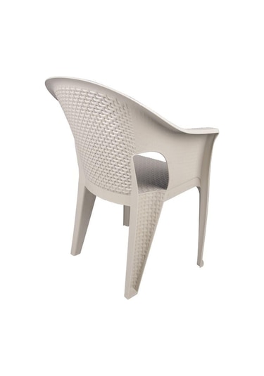 Luna Hobi Rattan Koltuk 4 Adet Çölbeji Bej