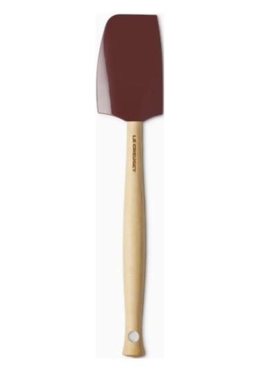 Le Creuset Craft Orta Boy Lüks Silikon Spatula Kahverengi