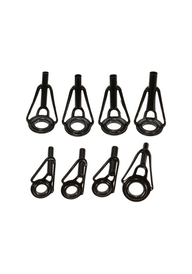 Shineyee 80 Adet Çeşitli Boyutlu Çelik Ve Seramik Olta Kamışı Rehber Seti - Olta Yapımı Aksesuarı